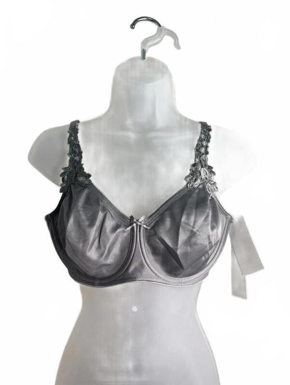 Dominique Seamless Underwire Bra Silver 36C NWT